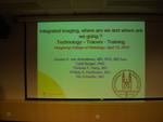 Seminar "integrated imaging: where are we and where are we going", 15 April 2010